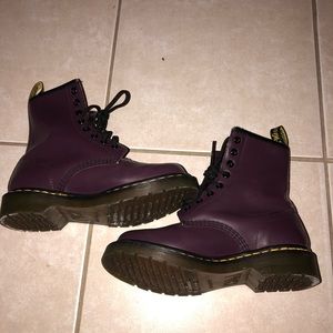 🚫SOLD🚫 Dark purple doc martens